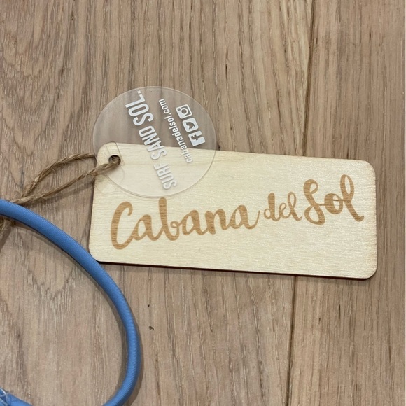 NWT Cabana Del Sol Underwire Bra Style‎ Bathing Suit 2 piece Cheeky Bikini Sz XS - Picture 2 of 4